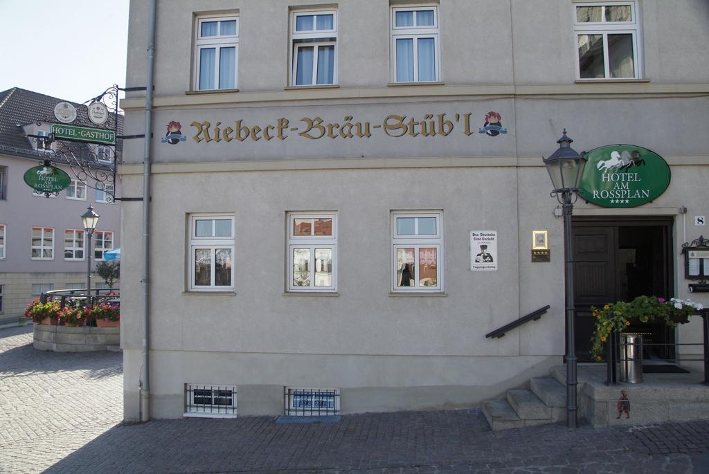 Am Rossplan Hotell Altenburg Exteriör bild